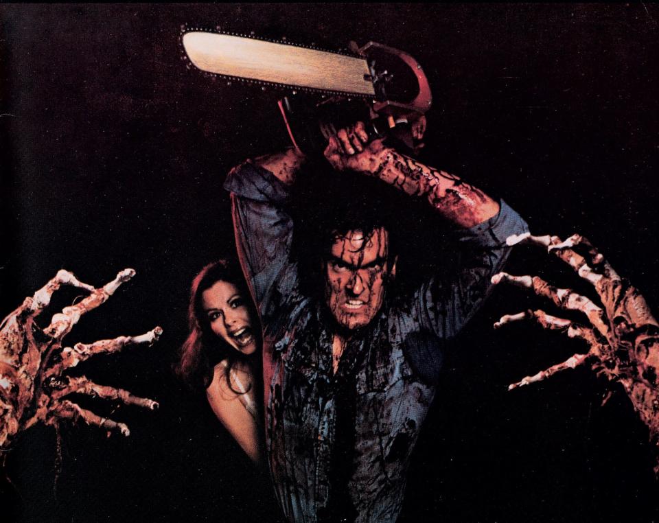 Bruce Campbell starred in the 1981 cult horror film "The Evil Dead."