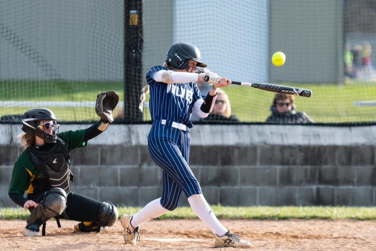 West Clermont’s Campbell Beatty hit for the cycle in an April 16 win over Sycamore.