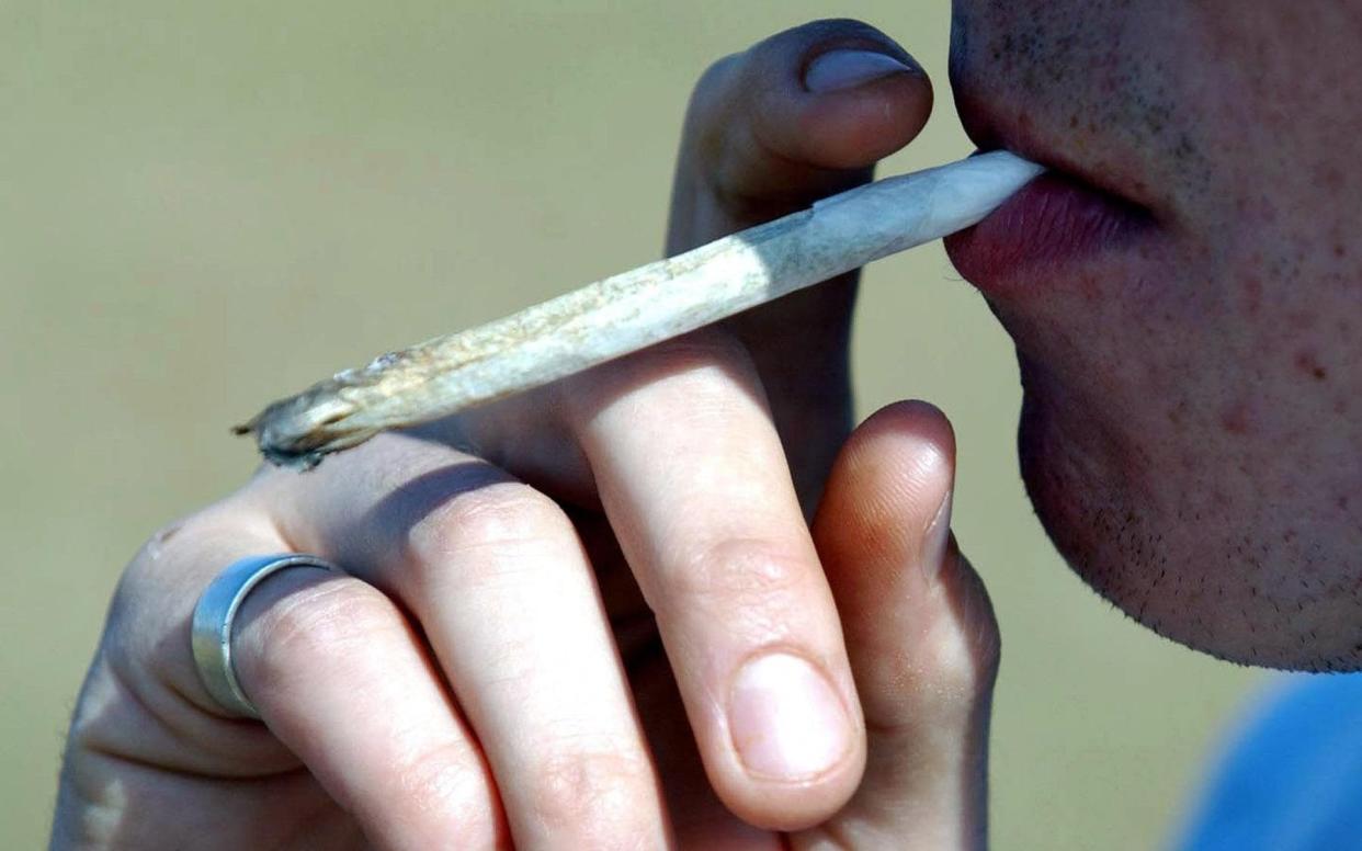 Most of the adults polled backed out-of-court disposals for people caught with cannabis - PA/PA Wire