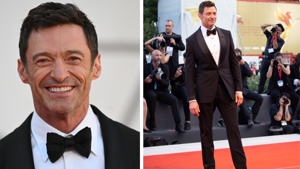 Hugh Jackman photographed in 2022 tallest actors