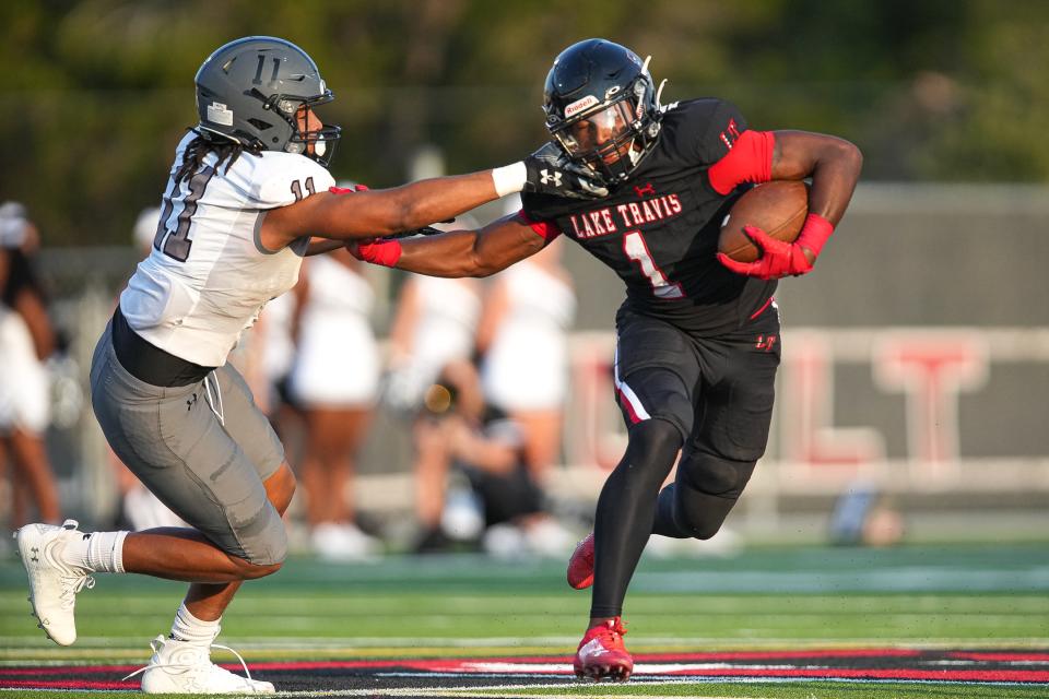 Nico Hamilton has been the leader of the Lake Travis offense. The senior running back has made a commitment to play next year at Air Force.