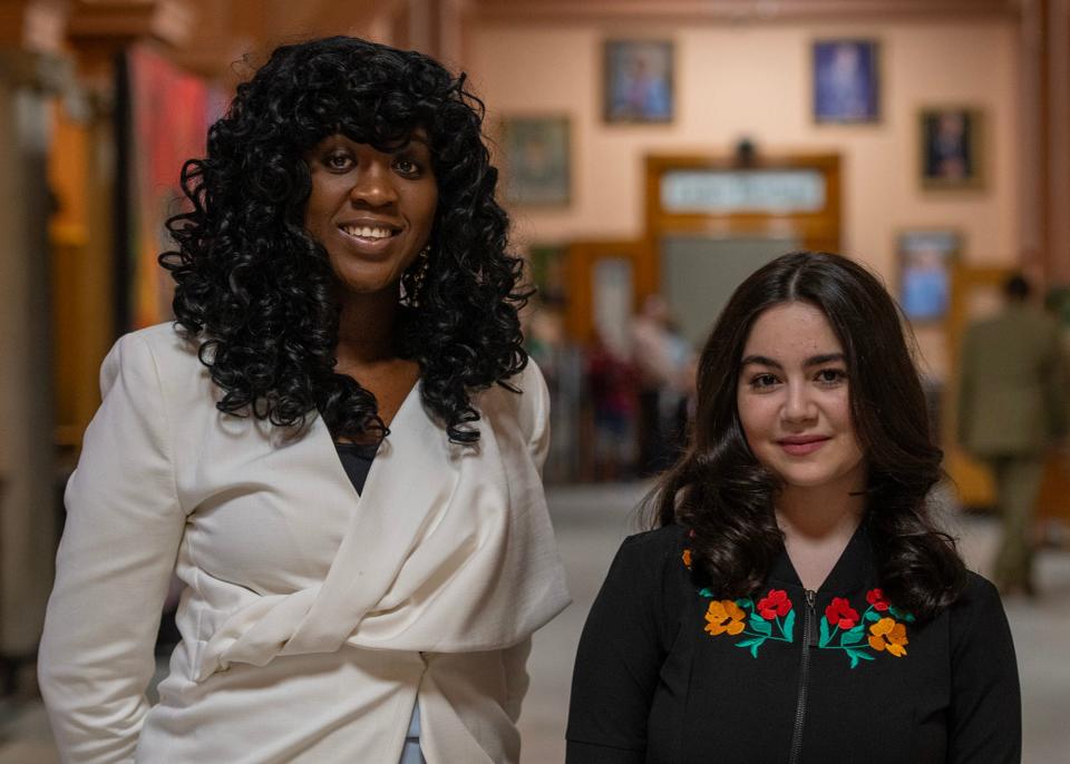 Jermoh Kamara is the Woman of Consequence Award winner and Anahit Marutyan is the Young Woman of Consequence Award winner. Both awards were presented during a ceremony Wednesday in City Hall.
