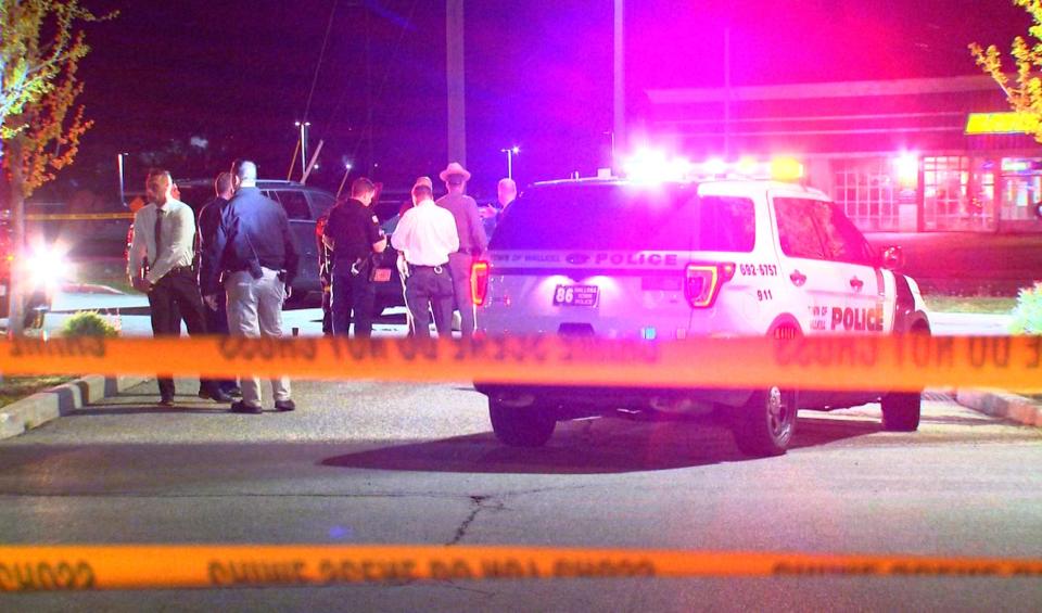 Two people were fatally shot in a parking lot on Route 211 East in town of Wallkill on May 8, 2022.