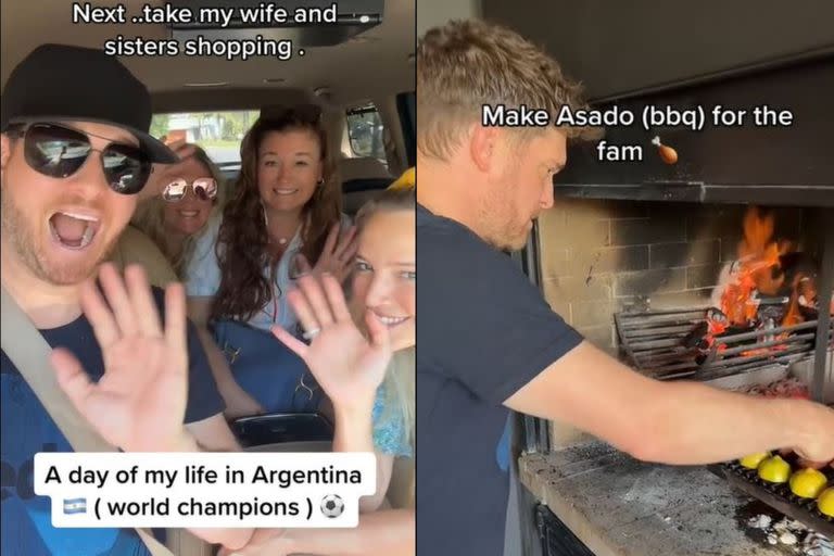 Michael Bublé sorprendió a todos con un video de su vida como argentino y “campeón mundial” en TikTok