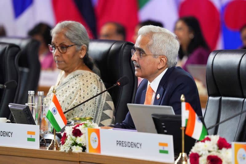 G20 Finance Ministers, Central Bank Governors and head of delegates attend the G20 Finance Ministers and Central Bank Governors meeting on outskirts of Bengaluru