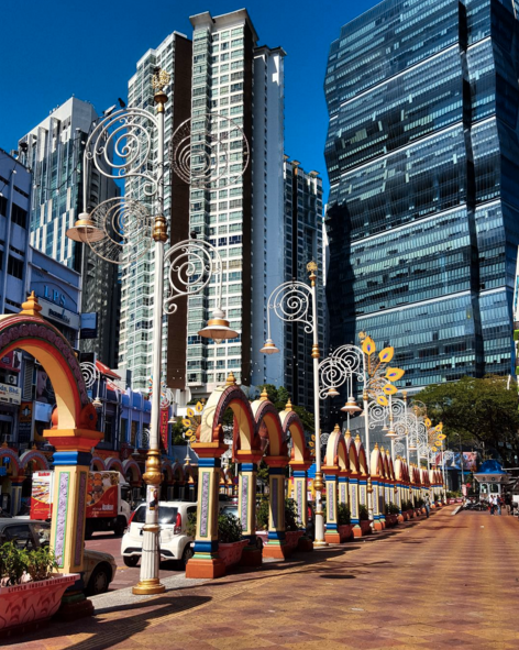 3. Brickfields in Kuala Lumpur, Malaysia