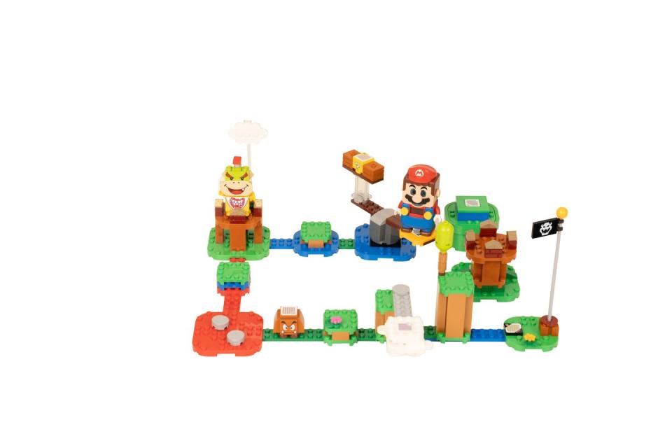 <p>The LEGO Mario figure has colour sensors, plus LCD screens in his eyes, mouth and belly to display over 100 different instant reactions to movement. Also included is a speaker that plays iconic sounds and music from the video game. The figure collects virtual coins as he runs and jumps from the Start Pipe to the Goal Pole, touching 7 action bricks for different interactions. </p><p><a class="link " href="https://go.redirectingat.com?id=127X1599956&url=https%3A%2F%2Fwww.argos.co.uk%2Fproduct%2F8445612&sref=https%3A%2F%2Fwww.housebeautiful.com%2Fuk%2Flifestyle%2Fshopping%2Fg33533336%2Fargos-christmas-toys-2020%2F" rel="nofollow noopener" target="_blank" data-ylk="slk:BUY NOW VIA ARGOS;elm:context_link;itc:0;sec:content-canvas">BUY NOW VIA ARGOS</a></p><p>•Also available at the <a href="https://go.redirectingat.com?id=127X1599956&url=https%3A%2F%2Fwww.lego.com%2Fen-gb%2Fproduct%2Fadventures-with-mario-starter-course-71360&sref=https%3A%2F%2Fwww.housebeautiful.com%2Fuk%2Flifestyle%2Fshopping%2Fg33533336%2Fargos-christmas-toys-2020%2F" rel="nofollow noopener" target="_blank" data-ylk="slk:LEGO shop;elm:context_link;itc:0;sec:content-canvas" class="link "><strong>LEGO shop</strong></a>.</p>