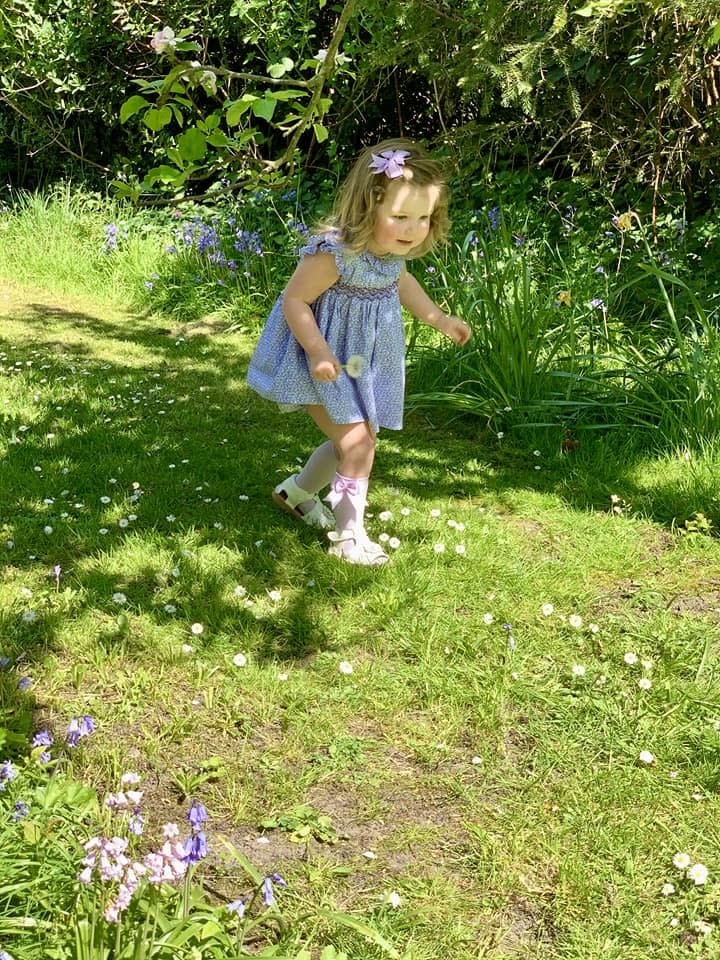 Walking through the bluebells by Amy Elizabeth