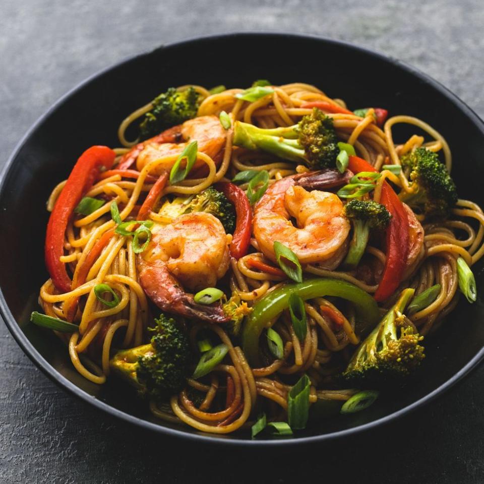 Prawn & Broccoli Noodles