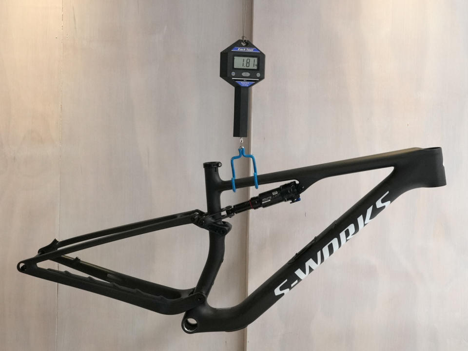 frame weight for 2024 specialized epic 8 s-works