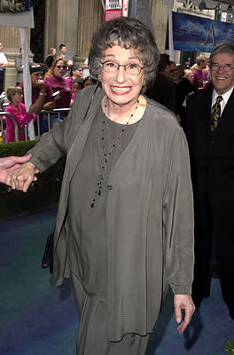 Florence Stanley at the Los Angeles premiere of Disney's Atlantis: The Lost Empire