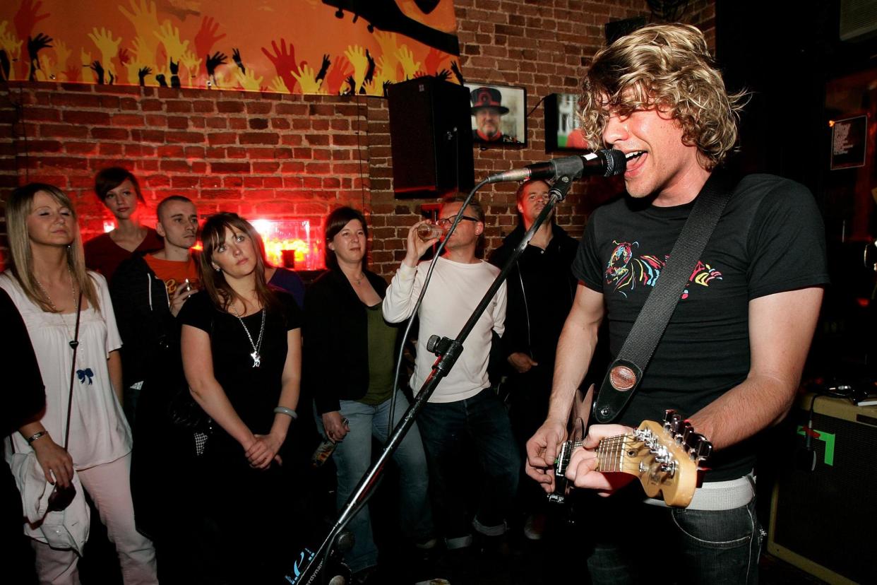 Locked down: Pull Tiger Tail perform at the Lock Tavern in 2007: Getty Images