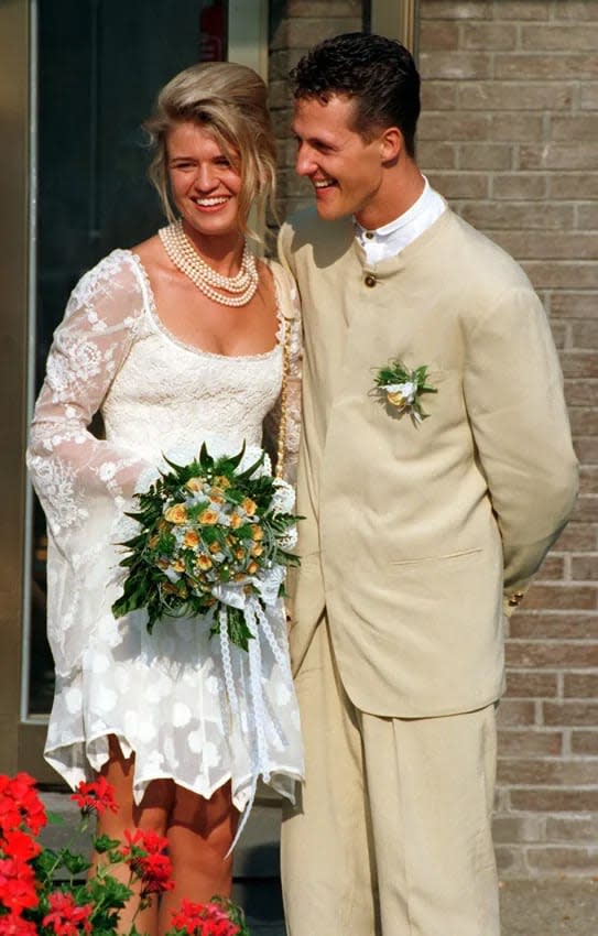 La boda de Michael Schumacher y Corinna Betsch