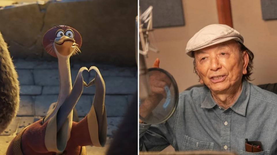 James Hong voices Mr. Ping in "Kung Fu Panda 4" (Universal/Dreamworks)