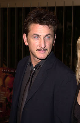 Sean Penn at the Los Angeles premiere of Warner Brothers' The Pledge