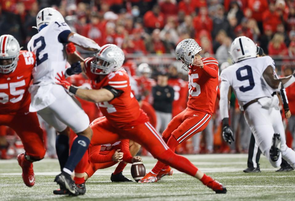 Ohio State kicker Noah Ruggles named Big Ten Specialist of the Week