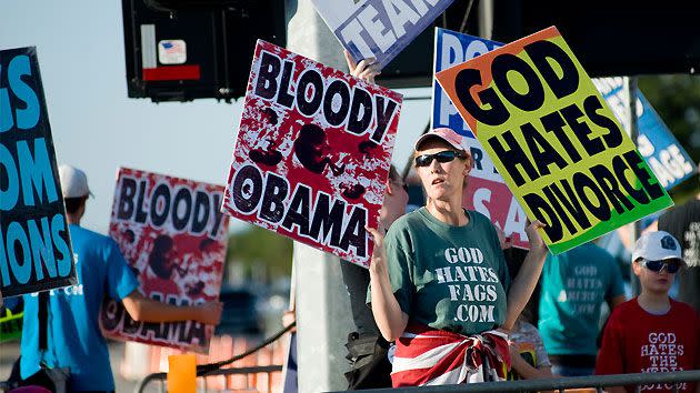 The Westboro Baptist Church, Photo: Getty