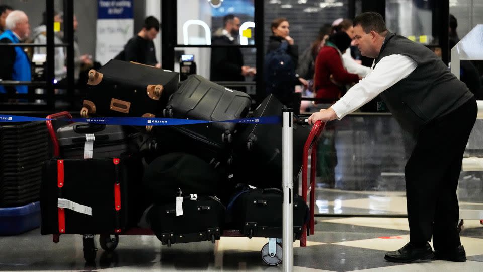 The bag was at Chicago, in exactly the place the AirTag had said it was. - Nam Y. Huh/AP