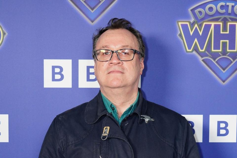 Russell T Davies celebrated the general election results (PA Wire)