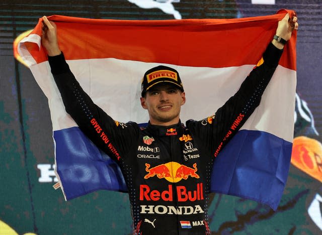Max Verstappen claimed his first world title in contentious circumstances 