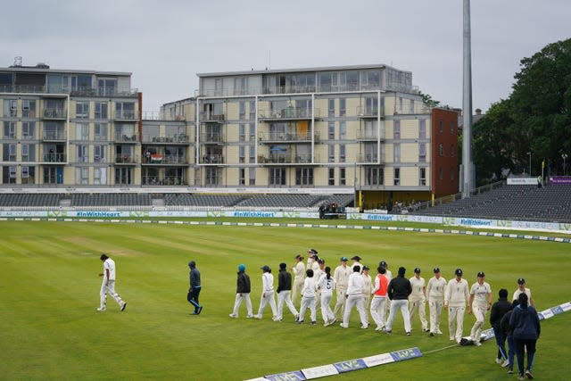 The last four women's Test matches have ended in draws 