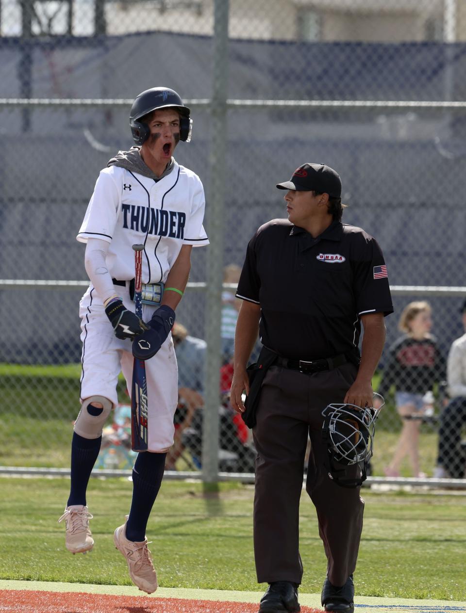 Westlake High School and American Fork High School compete in a baseball game at Westlake High in Saratoga Springs on Thursday, April 27, 2023. | Laura Seitz, Deseret News