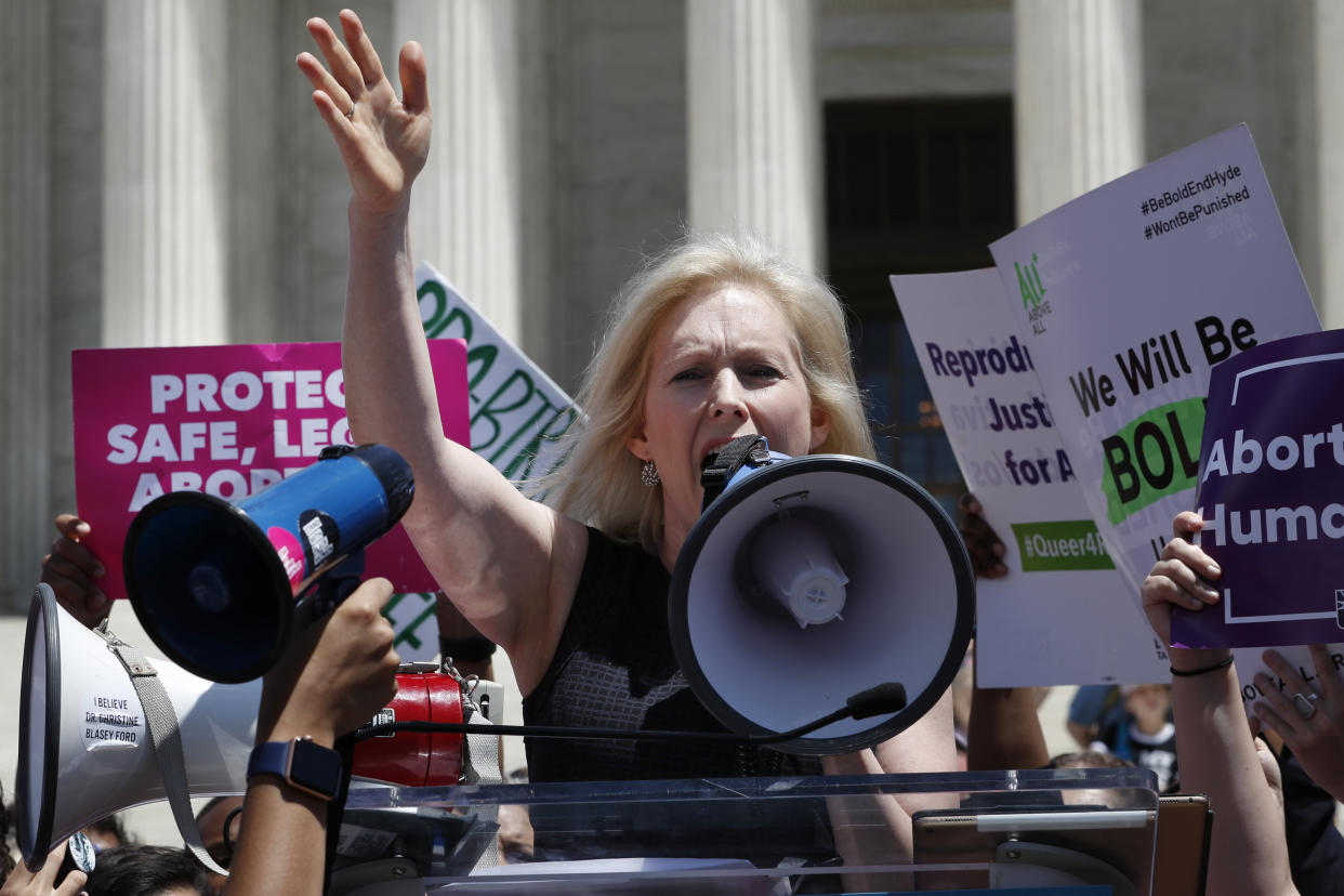 Sen. Kirsten Gillibrand (D-N.Y.) made a sweeping promise if she's elected president to push an ambitious "Family Bill of Rights" of progressive policies supporting children and families. (Photo: Associated Press)