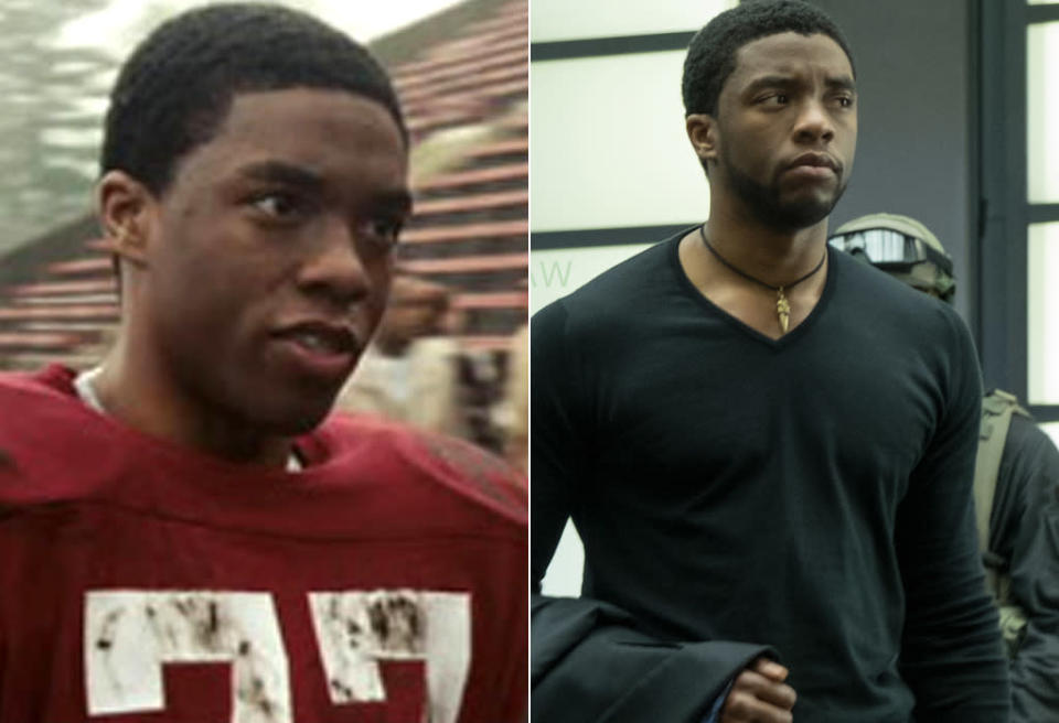 Chadwick Boseman (Black Panther) in ‘The Express’