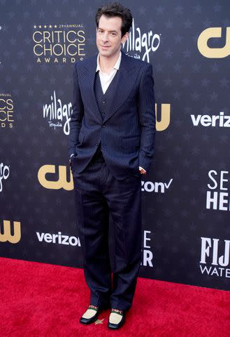 <p>Jeff Kravitz/FilmMagic</p> Ronson pictured at the 2024 Critics' Choice Awards on Jan. 14, 2024 in Santa Monica