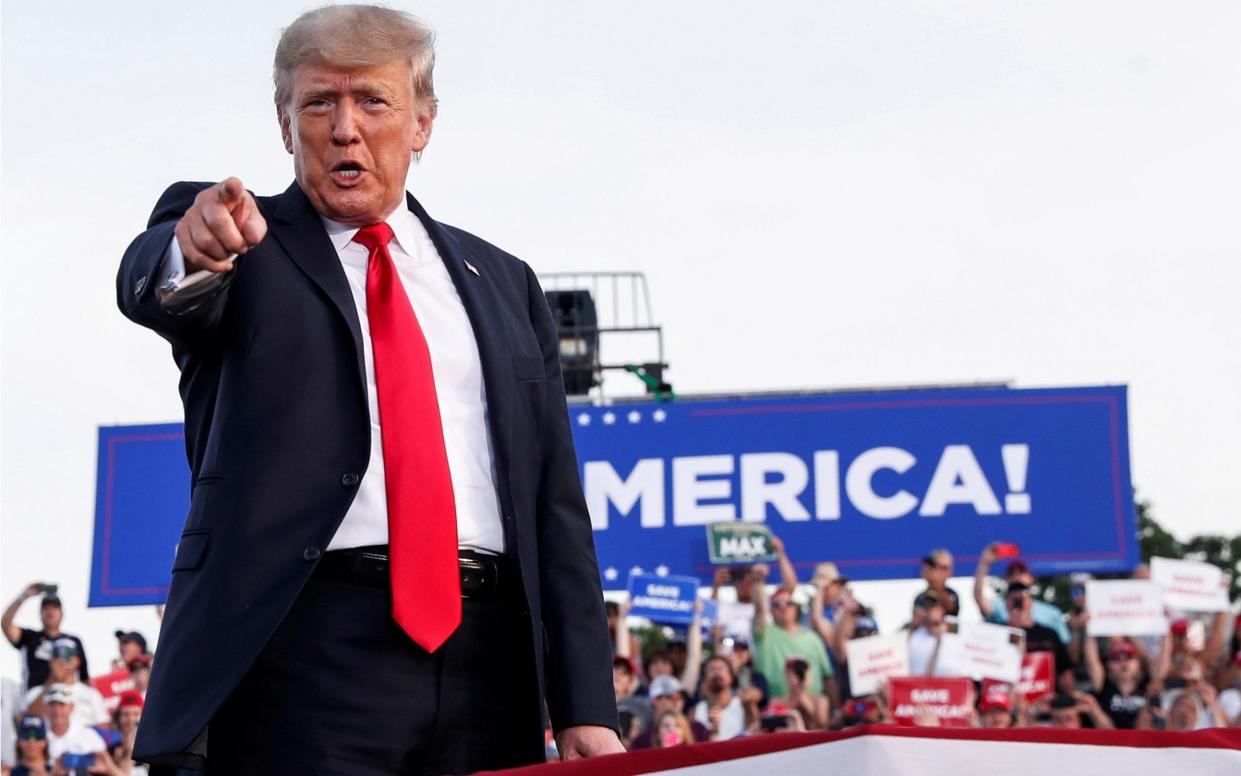 Donald Trump resumed his MAGA rallies in Ohio - Shannon Stapleton/Reuters