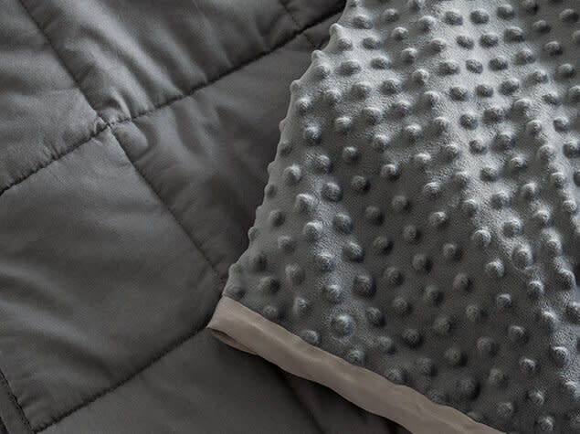 Weighted blankets are the trend to top the 2019 gift guides this year, especially for troubled sleepers. The hype has <a href="https://www.huffpost.com/entry/where-to-buy-weighted-blankets-for-adults-and-kids_n_5a456833e4b06d1621b7d526">some science behind it too</a>, because the added pressure relaxes your body and encourages deeper sleep. This <a href="https://fave.co/2LSegd0" target="_blank" rel="noopener noreferrer">cozy blanket by Brooklyn Bedding</a> comes in two weigh options to help your body relax. (Most experts agree a weighted blanket should weigh about 10% of your body weight.) This <a href="https://fave.co/2LSegd0" target="_blank" rel="noopener noreferrer">Brooklyn Bedding version</a> is soft, snuggly and perfect for when you&rsquo;re feeling extra stressed or anxious. <a href="https://fave.co/2LSegd0" target="_blank" rel="noopener noreferrer">Get it at Brooklyn Bedding</a>.