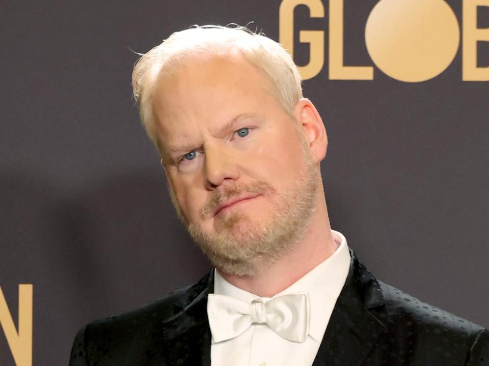 Jim Gaffigan cracked controversial Epstein joke at Golden Globes (Getty Images)