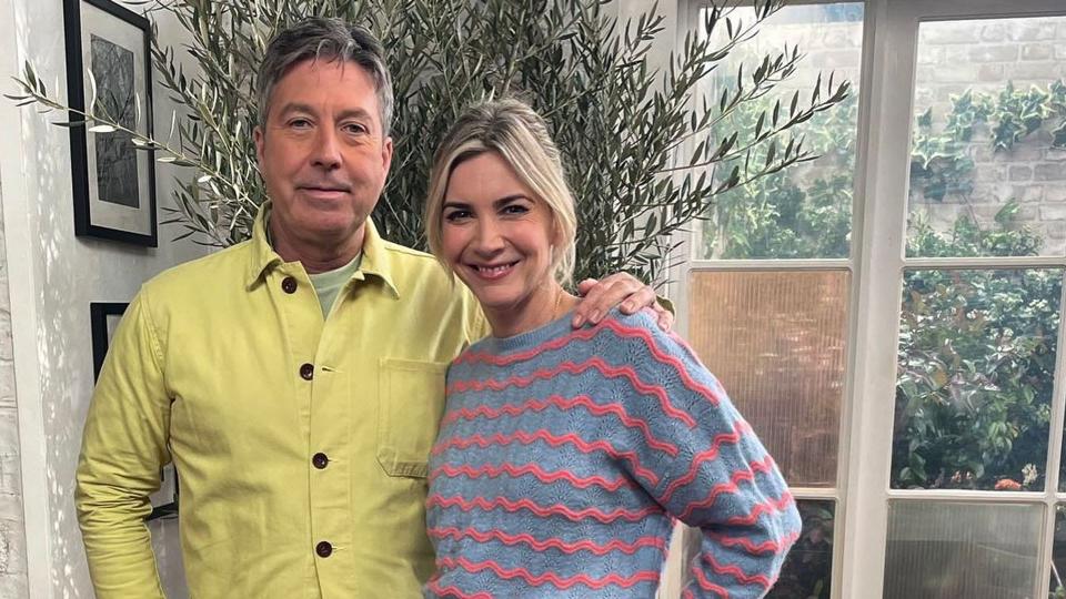 Lisa Faulkner and John Torode