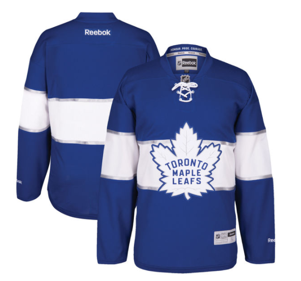 The Maple Leafs' uniforms for the Centennial Classic are slick. (NHL.com)