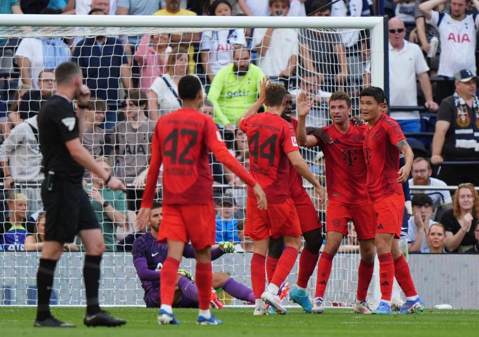 Bayern came from behind to beat Tottenham (Bradley Collyer/PA Wire)