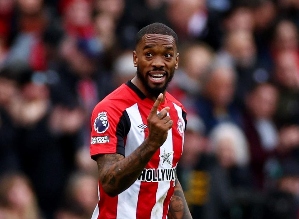 Chelsea have made a move to sign Brentford’s Ivan Toney (Action Images via Reuters)