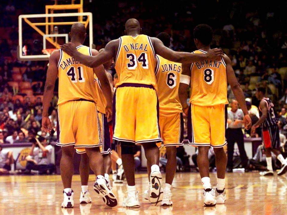 Los Angeles Lakes Kobe Bryant Shaquille O'Neal