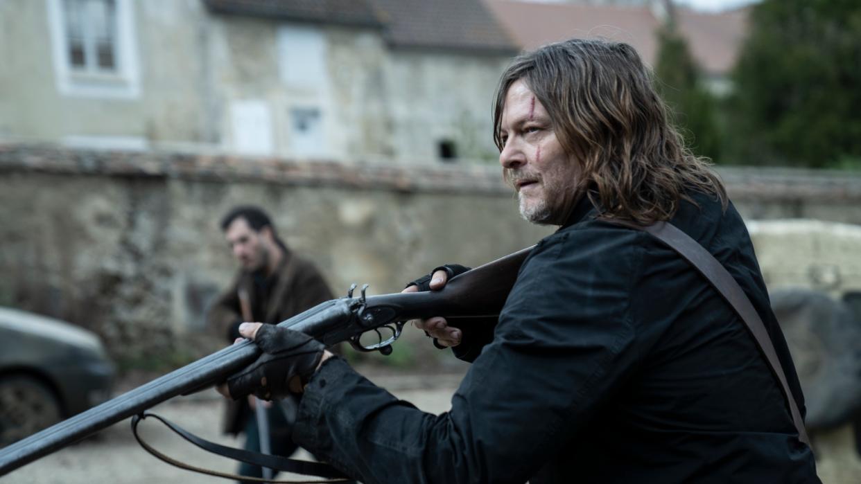  Norman Reedus as Daryl in The Walking Dead: Daryl Dixon - The Book of Carol. 