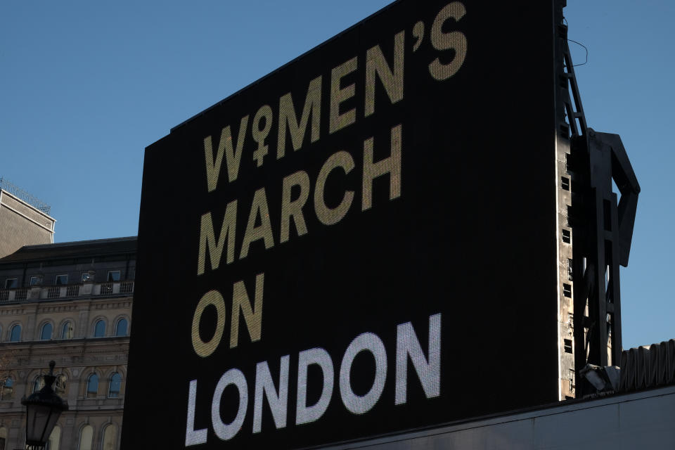 This year’s Women’s March has a ‘Bread & Roses’ theme [Photo: PA]