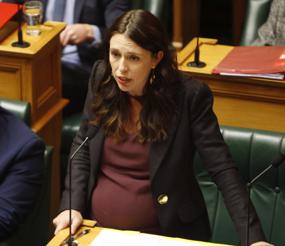 Her pregnancy has been followed around the world, with many hoping the 37-year-old will become a role model for combining motherhood with political leadership. (AP Photo/Nick Perry, File)