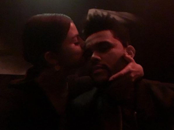 The Weeknd and Selena Gomez