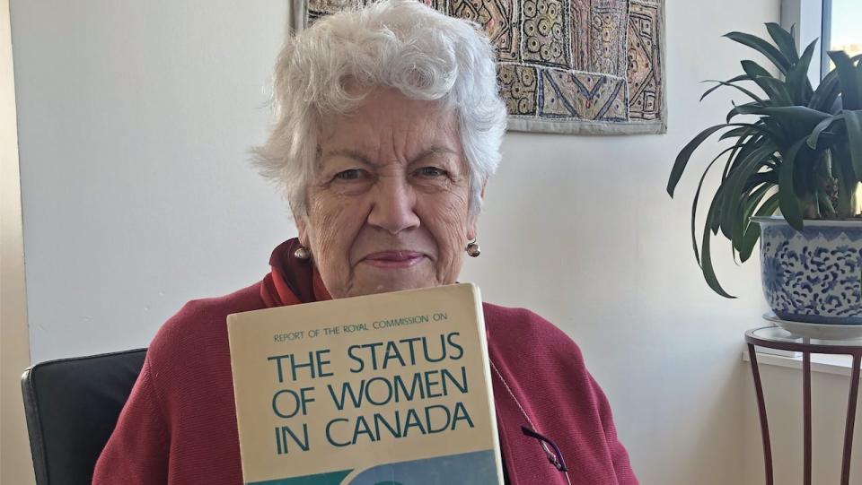 Bégin was appointed Secretary General of the Royal Commission of Inquiry into the Status of Women in Canada in 1967. Its report, published in 1970, continues to hold relevance today.  (David Gutnick/CBC - image credit)