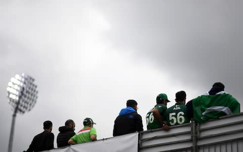  Pakistan fans - Credit: GETTY IMAGES