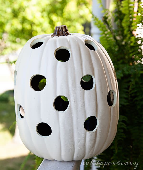 23) Polka Dot Pumpkin