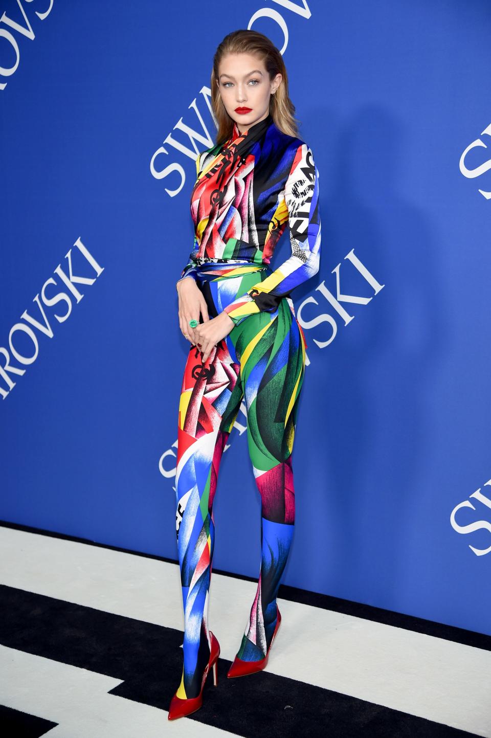 NEW YORK, NY - JUNE 04:  Gigi Hadid attends the 2018 CFDA Fashion Awards at Brooklyn Museum on June 4, 2018 in New York City.  (Photo by Dimitrios Kambouris/Getty Images)