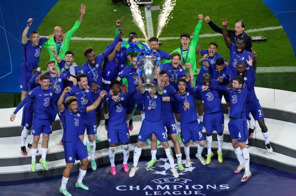 Chelsea beat Manchester City in May’s Champions League final (Adam Davy/PA) (PA Archive)