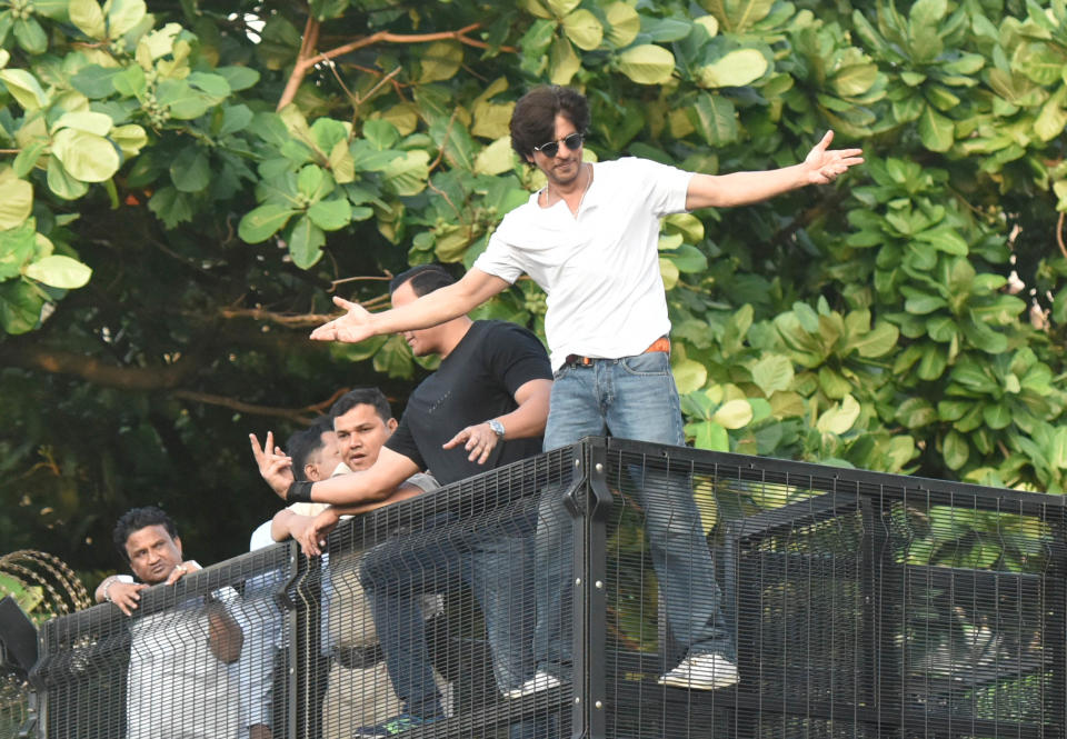 3: Shah Rukh Khan has 39.8 million followers