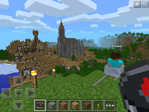 Minecraft: Pocket Edition is going strong three years after its original release.