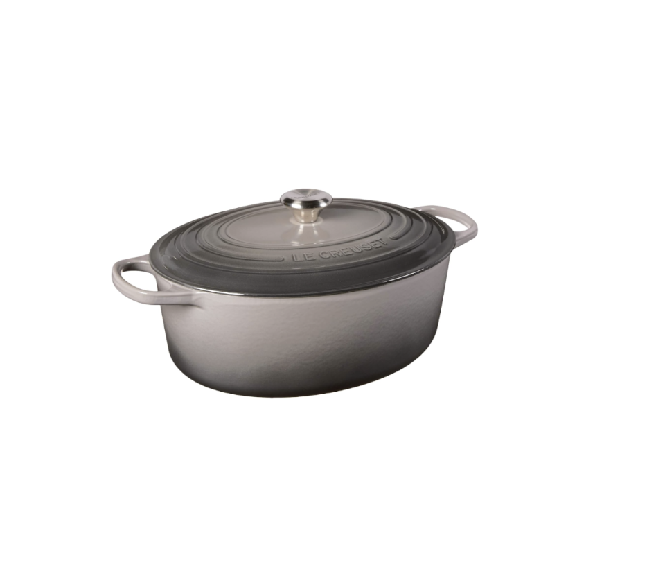 <p><strong>Le Creuset</strong></p><p>amazon.com</p><p><strong>$351.95</strong></p><p><a href="https://www.amazon.com/dp/B01MS5RU8G?tag=syn-yahoo-20&ascsubtag=%5Bartid%7C10049.g.40218270%5Bsrc%7Cyahoo-us" rel="nofollow noopener" target="_blank" data-ylk="slk:Shop Now;elm:context_link;itc:0;sec:content-canvas" class="link ">Shop Now</a></p><p>Any home cook you're shopping for probably has a Le Creuset dutch oven on their wish list, so *add to cart* asap!</p>