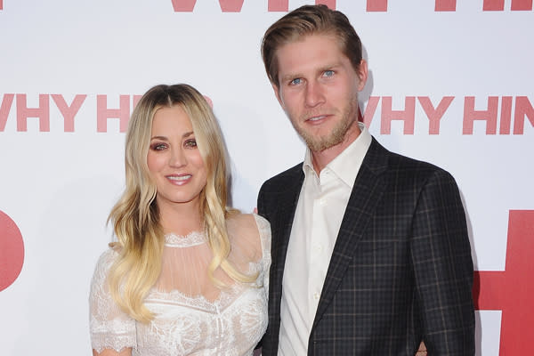 Kaley Cuoco calls her boyfriend “perfect” at the “Why Him?” premiere and awww